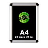 Abc 30 Adet 21X30 A4 Alüminyum Rondo Çerçeve