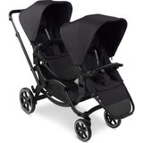 Abc Design Zoom 2 (2025) Ikiz Bebek Arabası Travel Set (Antrasit Anakucağı Ile) - Siyah - Antrasit