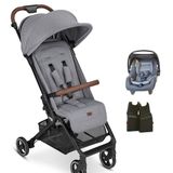ABC DesignPing Tin Two Jixy Kabin Boy Seyahat Sistem Gri Bebek Arabası
