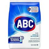 ABC DETERJAN Matik Parlak Beyazlar Toz Çamaşır Deterjanı 5,5 kg