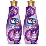ABC DETERJAN Parfumia Konsantre Yumuşatıcı Gizemli Lotus (Mor) 1440 Ml (2 paketi)
