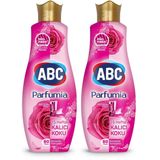 ABC DETERJAN Parfumia Konsantre Yumuşatıcı Romantik Gül (Pembe) 1440 Ml (2 paketi)