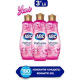 Abc Konsantre Yumuşatıcı Parfumıa Romantik Gül 1440 Mlx3 Adet - 1,44 lt