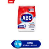 ABC Matik 4 kg Beyazlar & Renkliler İçin 26 Yıkama Gül Kokusuyla Ultra Temizlik Sunar