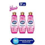 Abc Parfumia Konsantre Çamaşır Yumuşatıcısı Romantik Gül 3 X 1440 Ml