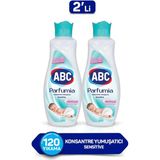 Abc Parfumia Sensitive Konsantre Yumuşatıcı 1440 ml 2'li Paket - 2,8 lt
