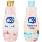 ABC Parfumia Zarif Orkide 60 Yıkama Çamaşır Yumuşatıcısı (1 x 1440 mL) ve ABC Parfumia Sensitive Bebeklere Özel 60 Yıkama Çamaşır Yumuşatıcısı (1 x 1440 mL)
