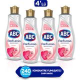 Abc Parfumia Zarif Orkide Konsantre Yumuşatıcı 1440 ml 4'lü Seti - 5,76 lt