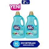 ABC Renklilere Özel 2,7 lt Sıvı Çamaşır Deterjanı (2 adet)