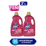 ABC Renklilere Özel 2,7 lt Sıvı Çamaşır Deterjanı (2 adet)
