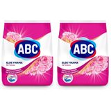 ABC Toz Deterjan 600 gr Gül 2li paket