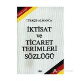 Abc Yayın Grubu Türkçe-Almanca İktisat ve Ticaret Terim Sözlüğü