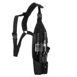 abcGoodefg Evrensel Sol Yan Radyo Omuz Kılıfı Göğüs Koşum Tutucu İki Yönlü Telsiz Walkie Talkie Kurtarma Essentials