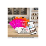 abcofis NFC İnstagram Takip Kartı 5 Li Set