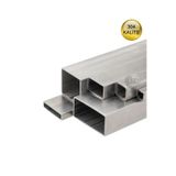 abcpaslanmaz Profil 40x40x2mm Boy: 100cm Paslanmaz Çelik Kutu Profil Krom 304 Kalite