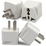 ABD Priz Dönüştürücü 3 Pinli Fiş Adaptör Üniversal American Fiş Çevirici Type B Plug Adapter
