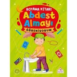 Abdest Almayı Öğreniyorum Boyama Kitabı Erkek 3-7 Yaş Ciltsiz 16 Sayfa Nesil Çocuk Yayınları