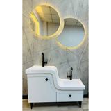 Abdest Lavabo Çocuk Yaşlı Engelli Lavabosu - Beyaz