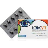 ABDİ İBRAHİM Lookvit Balık Yağı, Lutein, Zeaksantin ve Resveratrol İçeren 30 Kapsül Takviye Edici Gıda