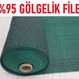 Abdioğulları 1 mx90 m %95 Gölgelik File Bahçe Çit Örtüsü Meyve Ağacı Örtüsü