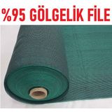 Abdioğulları Gölgelik File %95 Lik 150 Cm X 500 Cm Bahçe Çit Örtüsü Meyve Ağacı Örtüsü 150Cm X 500Cm