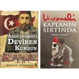 Abdülhamid'i Deviren Kurşun - Kaplanın Sırtında 2 Kitap Set - Zülfü Livaneli
