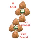 ABDULLAH DAĞ Hatay Yöresel Kuru Doğal Baharatlı Sürk Çökeleği Sürk Peyniri 8 Adet