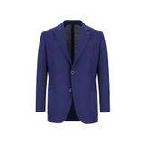 Abdullah Kiğılı 4 Drop Relaxed Fit Rahat Kesim Desenli Keten Ceket