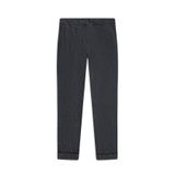 Abdullah Kiğılı 6 Drop Regular Fit Standart Kesim Desenli Keten Karışımlı Desenli Pileli Klasik Kumaş Pantolon