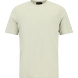 Abdullah Kiğılı Bisiklet Yaka Regular Fit Nakışlı Modal Karışımlı T-shirt - Küf Yeşili - XL