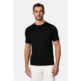 Abdullah Kiğılı Bisiklet Yaka Regular Fit Nakışlı Pamuk Merserize Basic T-shirt