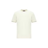 Abdullah Kiğılı Bisiklet Yaka Slim Fit Dar Kesim Desenli Merserize Pamuk T-shirt