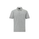 Abdullah Kiğılı Regular Fit Çizgili Merserize Pamuklu Keten Polo Yaka T-shirt