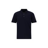 Abdullah Kiğılı Regular Fit Desenli Nakışlı Cepli Merserize Pamuk Polo Yaka T-shirt
