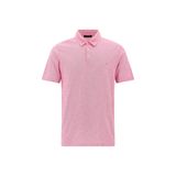 Abdullah Kiğılı Regular Fit Desenli Nakışlı Merserize Pamuk Polo Yaka T-shirt
