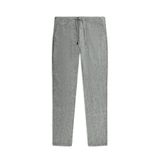 Abdullah Kiğılı Regular Fit Standart Kesim Beli Lastikli İpli Keten Jogger Pantolon
