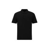 Abdullah Kiğılı Slim Fit Dar Kesim Nakışlı Pamuklu Lyocell Polo Yaka T-shirt