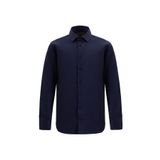 Abdullah Kiğılı Uzun Kol Slim Fit Dar Kesim Non Iron Klasik Saten Pamuk Gömlek
