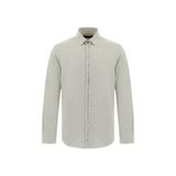 Abdullah Kiğılı Uzun Kol Slim Fit Dar Kesim Oduncu Pamuklu Punterezli Gömlek