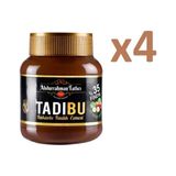 Abdurrahman Tatlıcı Kakaolu Fındık Ezmesi 330 gr 4'lü Glutensiz ve Sağlıklı Atıştırmalık