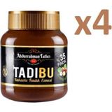 Abdurrahman Tatlıcı Kakaolu Fındık Ezmesi 4×330 g %35 Fındık Oranlı Glutensiz Vegan Türkiye Üretimi - 330 gr