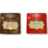 Abdurrahman Tatlıcı Sade Tahin Helvası & Kakaolu Tahin Helvası 300 gr - 2 Adet