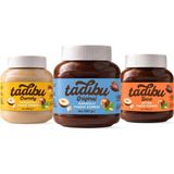 Abdurrahman Tatlıcı Tadıbu 330 gr 3'lü Karma Paket Glutensiz ve Vegan Uyumlu Fındık Ezmesi