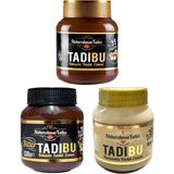 Abdurrahman Tatlıcı Tadıbu 330 gr 3'lü Karma Paket Glutensiz ve Vegan Uyumlu Fındık Ezmesi