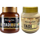 Abdurrahman Tatlıcı Tadıbu 330 gr Kakaolu Fındık Ezmesi ve Parçacıklı Set %35 Fındık