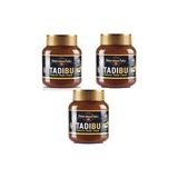 Abdurrahman Tatlıcı TADIBU Kakaolu Fındık Ezmesi 330g x 3 Adet – %35 Yoğun Fındık Oranı, Katkısız, Sürülebilir Fındık Çikolatası - 330 gr