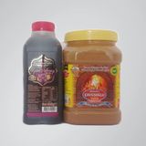 Abdurrahman Tatlıcı Üzüm Pekmezi 650 gr Bozkırlı Çavuşoğlu Tahin 930 gr - 1,5 kg