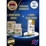 Abe CIA'LIS100 + STAG_SPREY9000 Ikili Set Kampanya Paket Orijinal Iade Garantili 2028SKT Geciktirici_sertlestirici CIALIS_5_20_100_MG_HAP_TABLET - 1 Paket