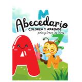 Abecedario: Colorea y Aprende – Pinta y traza las letras: Libro para niños de 3 a 6 años con dibujos para colorear, practicar la escritura y aprender el abecedario