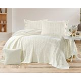 Abelia Triko Yatak Seti 240 x 260 cm - Krem - 240 x 260 cm
